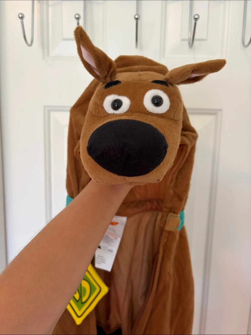 RUBIES’ Scooby-Doo TODDLER Costume with paws!! Collar and ID Tag